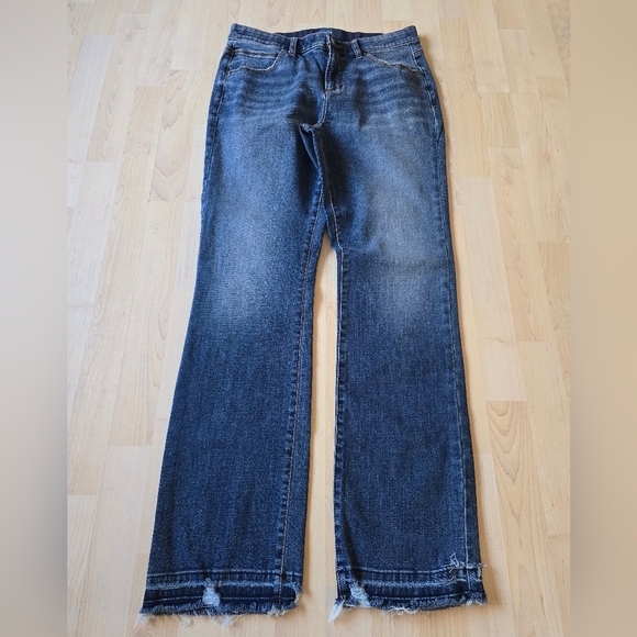 Jag Eloise Bootcut Raw Hem Jeans Size 14 - Picture 2 of 10